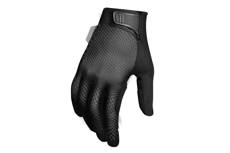 Giant Pace Gel Long Finger Gloves in Black