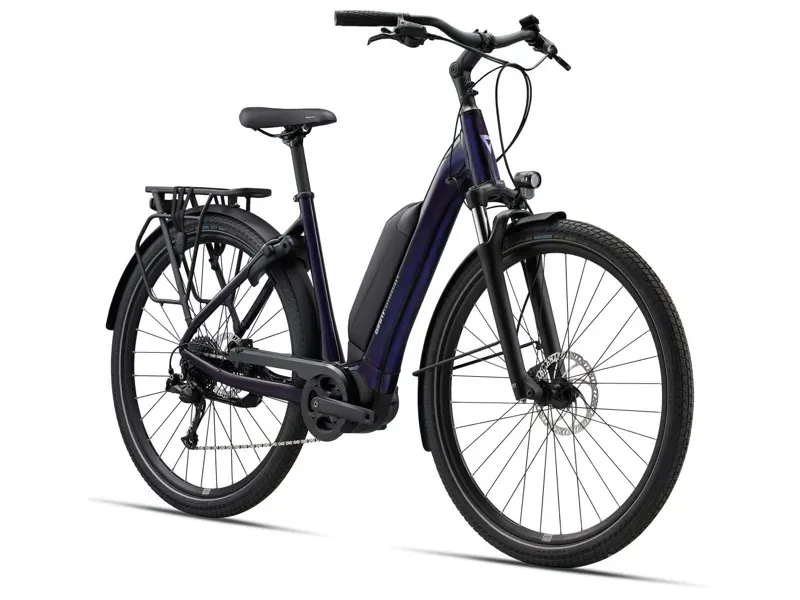 Giant Expression E+ 2 E-Road Bike In Black Currant-1