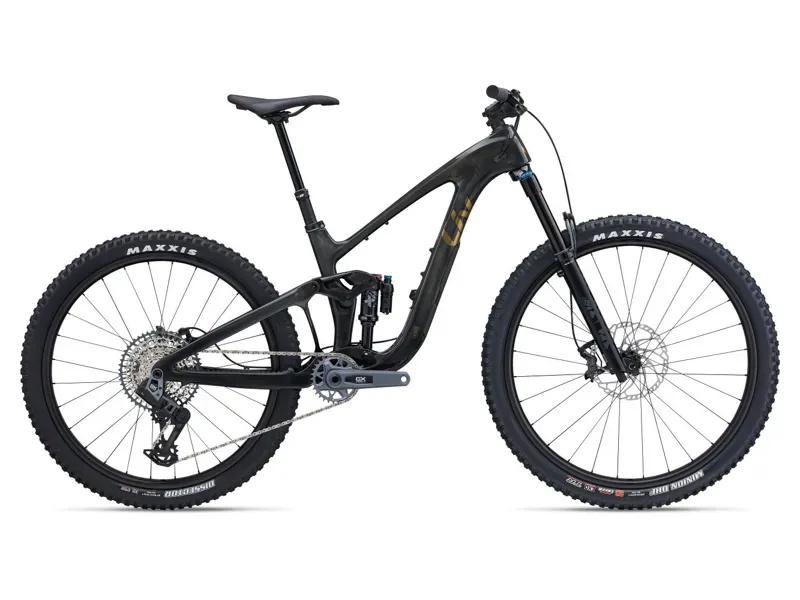 Liv Intrigue X Advanced 1 Mountain Bike In Gloss Raw Carbon/Chrome