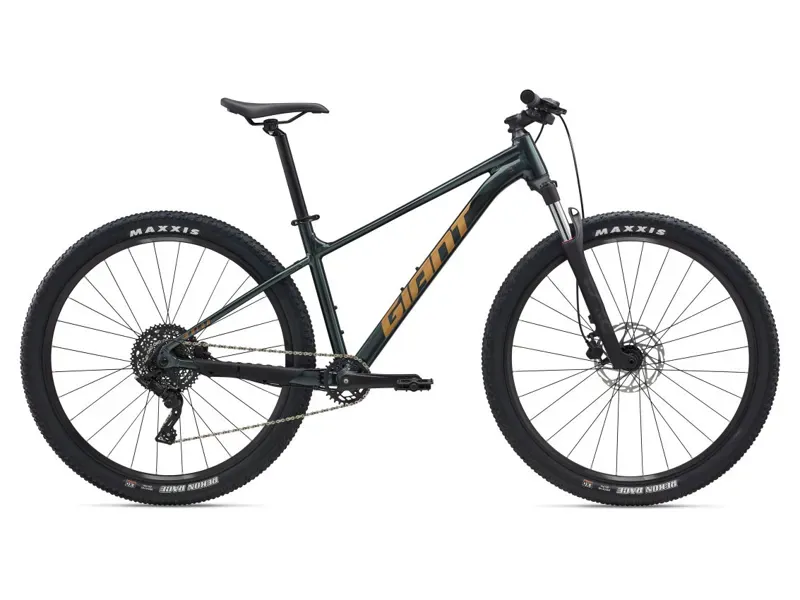 Giant Talon 2 27.5 Mountain Bike In Asphalt Green