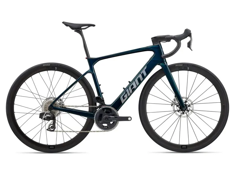 Giant Defy Advanced E+ Elite 0 25km/h eRoad Bike in Mariana Blue