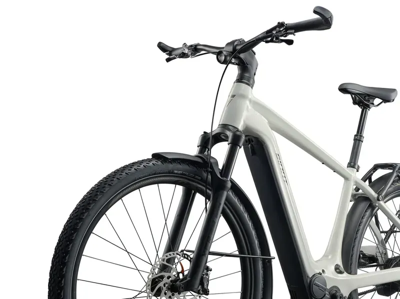 Giant Explore E+ 0 Double Diamond 25km/h eHybrid Bike in Snow Drift-2
